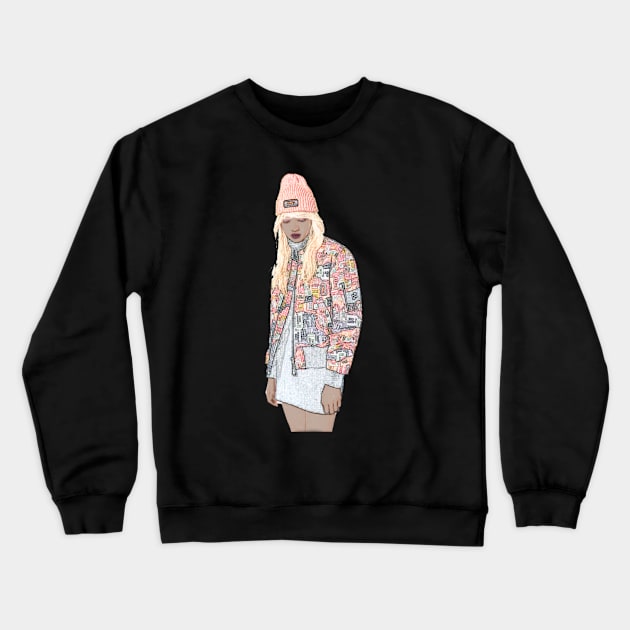 Street Style Crewneck Sweatshirt by NuEbony